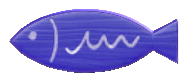 The Blue version of Fish Doorplate