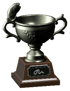 Silver Fish Trophy Image