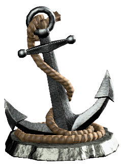 The Silver version of Anchor Statue