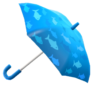 ACNH - Fish Umbrella Image