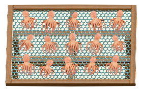 The Octopus version of Fish-Drying Rack