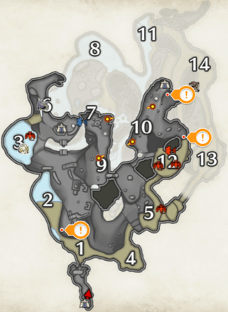 Lava Caverns Boulder Lizard Locations.png