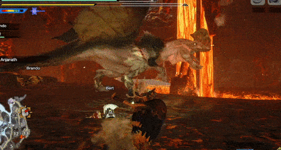 MH Rise - Anjanath Flame Breath