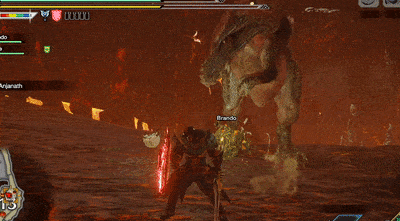 MH Rise - Anjanath Triple Chomp Combo