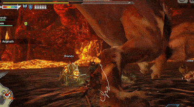 MH Rise - Anjanath Double Tail Slapping