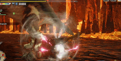 MH Rise - Anjanath Leg Kicking Palico