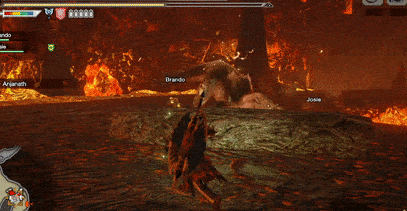 MH Rise - Anjanath Tail Sweeping