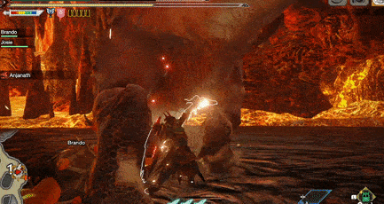 MH Rise - Anjanath Hip Checking Palico