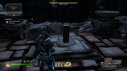 Outriders - Forgotten Chapel Third Pillar