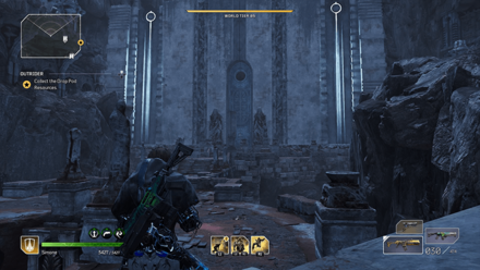 Outriders - Forgotten Chapel Monollith Bridge