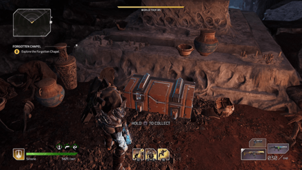 Outriders - Forgotten Chapel Collect the Loot