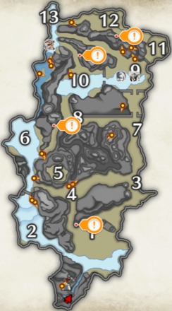 MH Rise - Shrine Ruins Rock Lizard Location