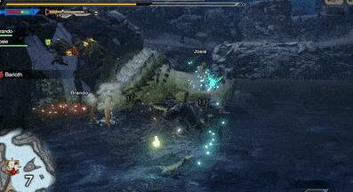 MH Rise - Barioth Shoulder Tackle