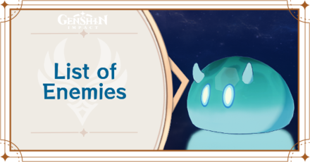 Beastiary Guide: List of All Enemies