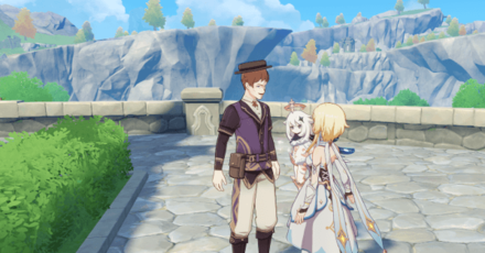 Genshin - Go to the quest marker in Dawn Winery and talk to Connor