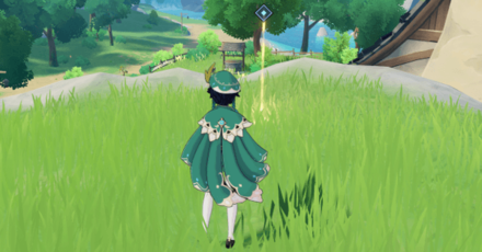 Genshin - Talk to Endora in Dawn Winery