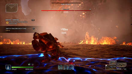 Outriders - Molten Acari Phase1 First Attack