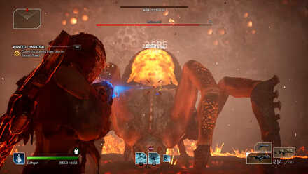 Outriders - Molten Acari Phase1 Critical Spot