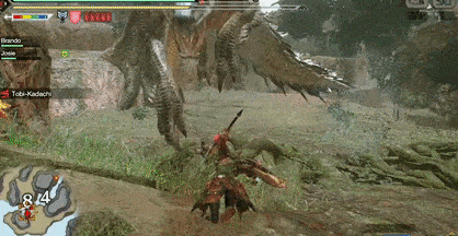 MH Rise - Tobi-Kadachi Somersault Tail Slam