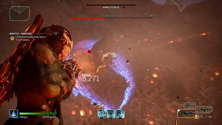 Outriders - Molten Acari Phase2 On the Wall