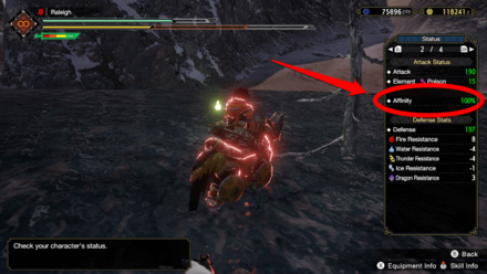 MH Rise - Affinity Bonus