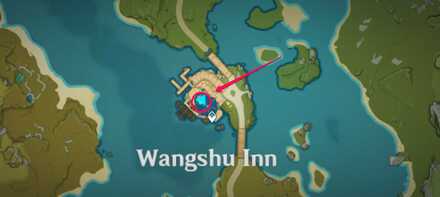 Genshin - Wangshu Inn Location