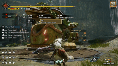 MH Rise - Charge Blade Axe Amped Element Discharge