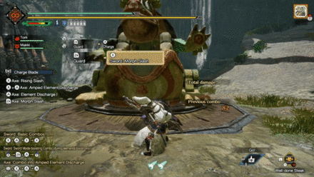 MH Rise - Charge Blade Sword Morph Slash