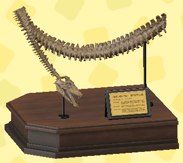 ACNH - Plesio Skull Fossil image