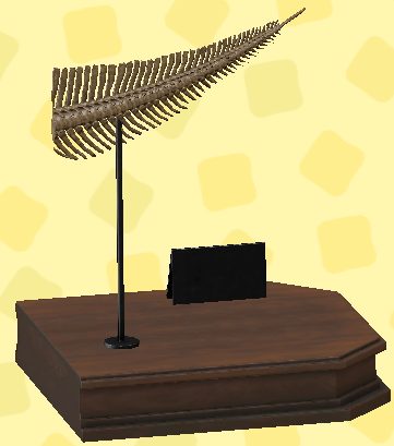 ACNH - Parasaur Tail Fossil image