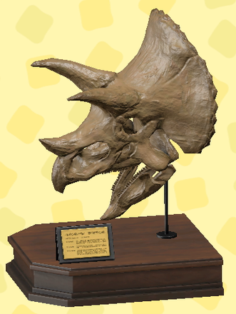 ACNH - Tricera Skull Fossil image