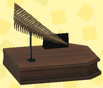 ACNH - Iguanodon Tail Fossil image