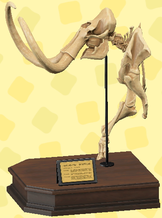 ACNH - Mammoth Skull Fossil image