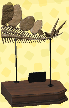 ACNH - Stego Tail Fossil image
