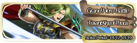 Grand Hero Battle: Travant Banner