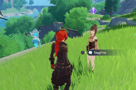 Genshin Impact - A Returning Customer Talk to Siegfria