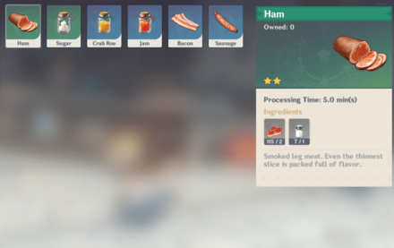 Genshin Impact - A Returning Customer Processing Ham