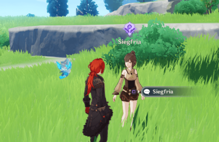 Genshin Impact - A Returning Customer Talk to Siegfria