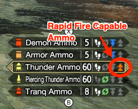 MH Rise - Light Bowgun is Rapid Fire Ammo Capable