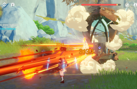 Genshin Impact - Sabotage the Slime Balloon