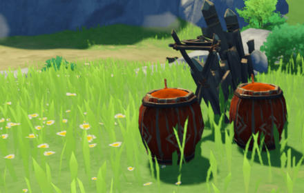 Genshin Impact - Impregnable Defense Explosive Barrels