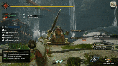 MH Rise - Bow Firepower Combo Aerial Aim