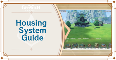 Housing System Serenitea Pot Guide Genshin Impact Game8