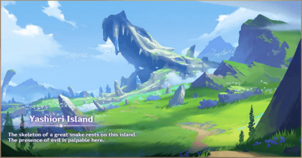 Genshin Impact - Inazuma - Yashiori Island 2