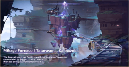 Genshin Impact - Inazuma - Mikage Furnace