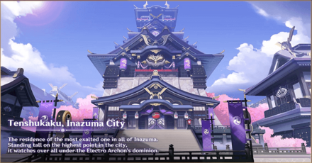 Genshin Impact - Inazuma - Tenshukaku