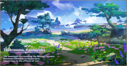 Genshin Impact - Inazuma - Tatarasuna Kannazuka