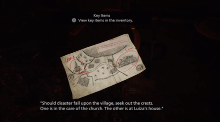 Resident Evil Village Map to Luiza
