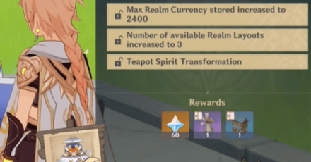 Genshin Impact - Other Trust Rank Rewards