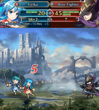 Young Eirika Fire Emblem Heroes Damage Reduction